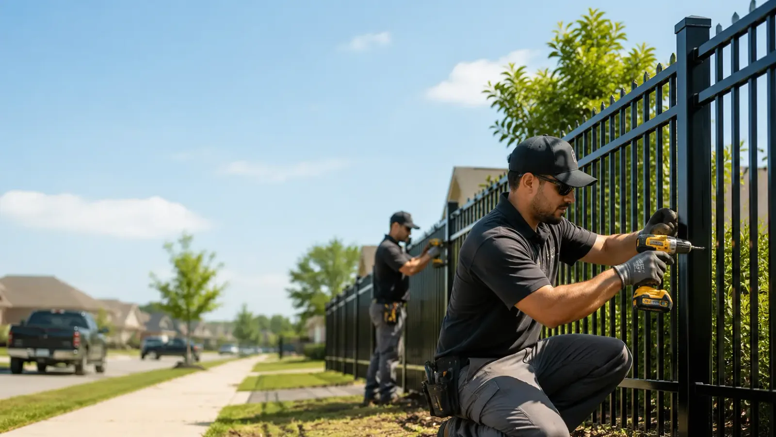 Metal Fence Installation in Alberta, MN